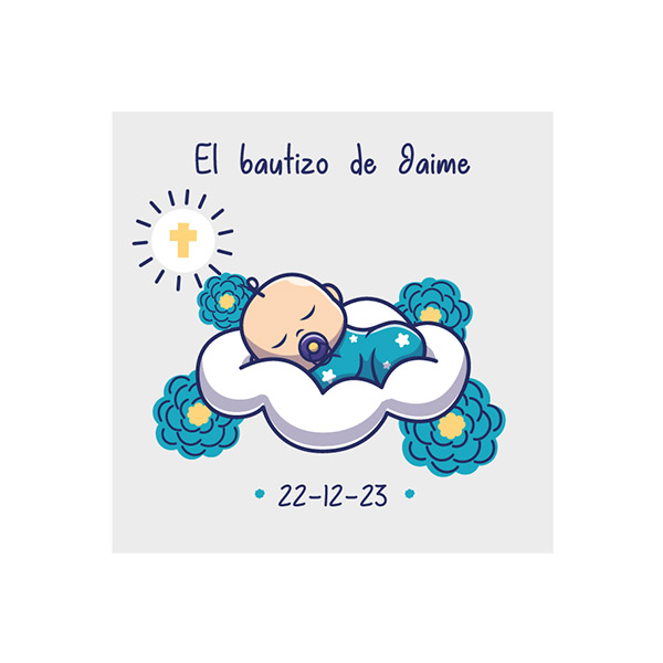 Bautizo azul