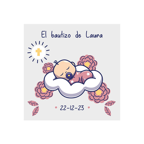 Bautizo rosa
