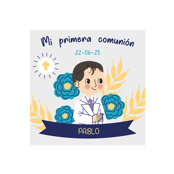 Comunión azul 3