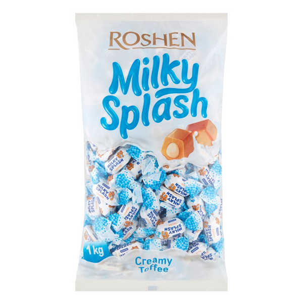 Caramelo Milky Splash de café 1 kg Roshen