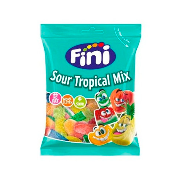 Sour Tropical Mix 90 g (12 ud) Fini