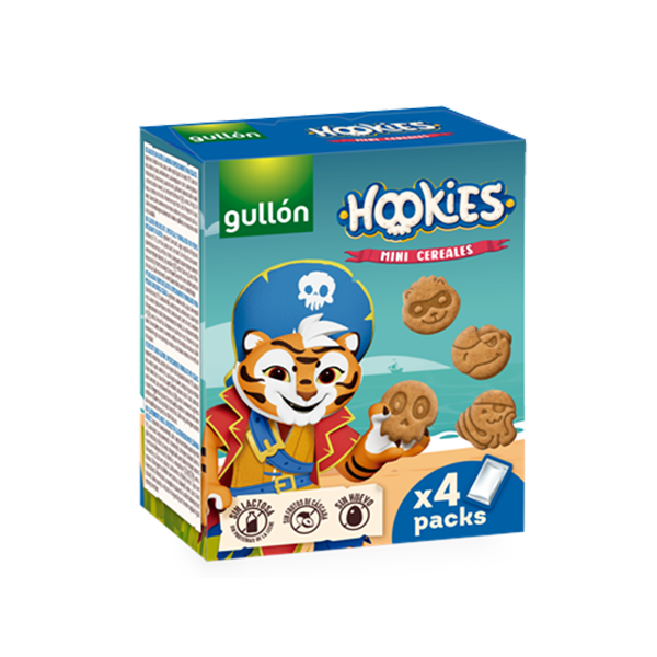 Galletas Hookies Mini Cereales (4 ud) Gullón