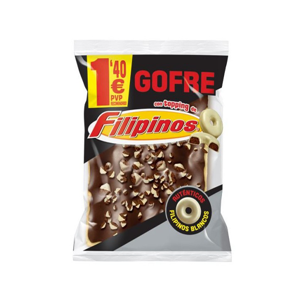 Gofre Filipino Negro PVP 1.40€ (12 ud) 100 g