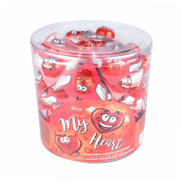 Chocolatina Mini Corazones 800 g Sidral