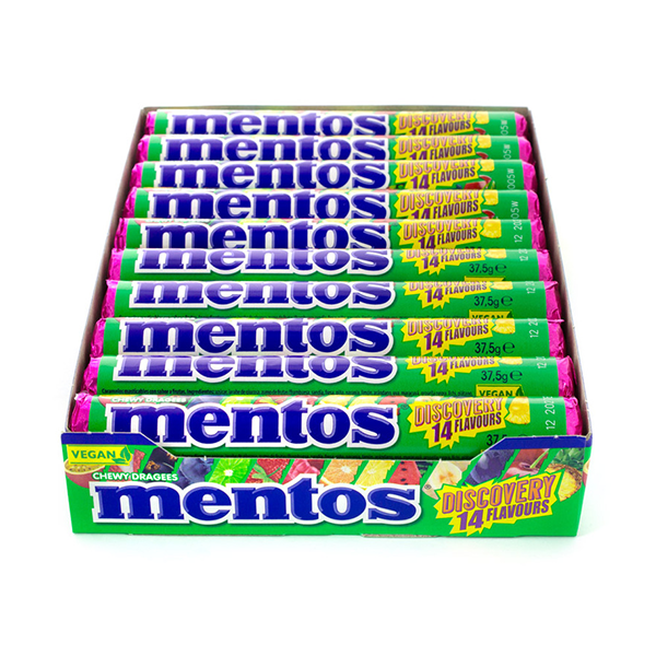 Mentos Discovery 750 g (20 ud)