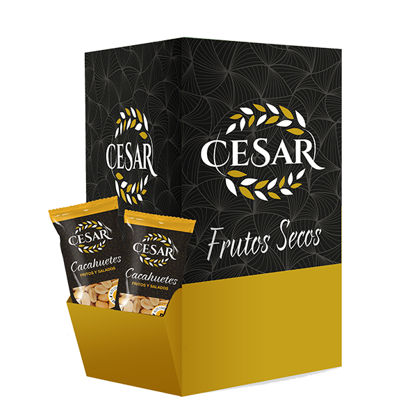 Cesar Tolva Cacahuetes 35 g (24 ud) Borges