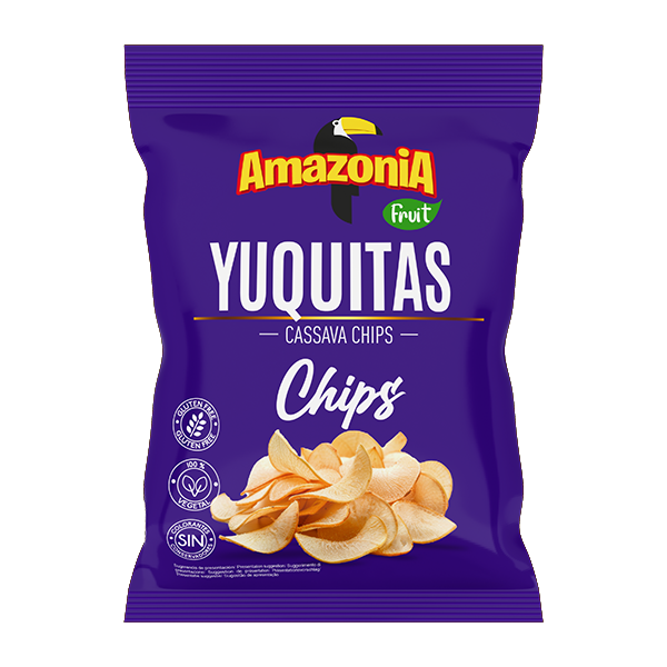 Chips Yuquitas 57 g (15 ud) Amazonia