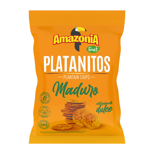 Platanitos Dulces 75 g (15 ud) Amazonia