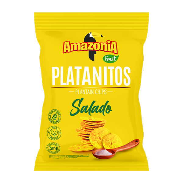 Platanitos Salados 75 g (15 ud) Amazonia