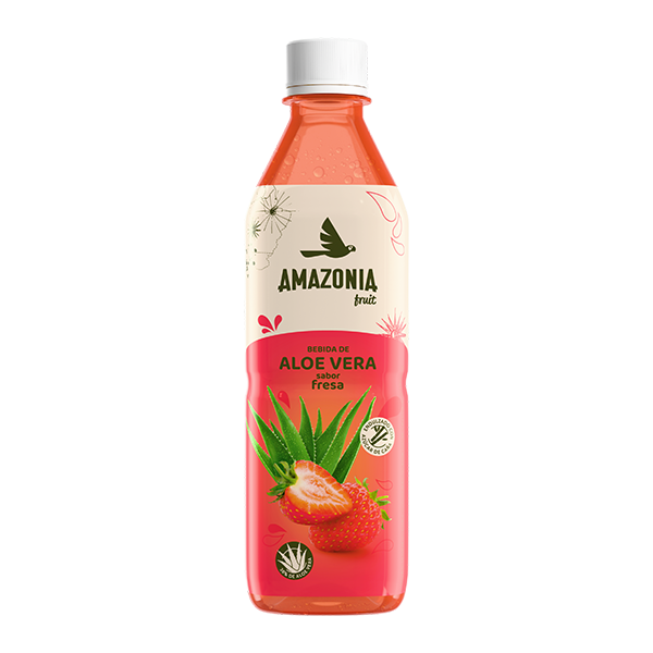 Aloe vera fresa 500 ml (12 ud) Amazonia