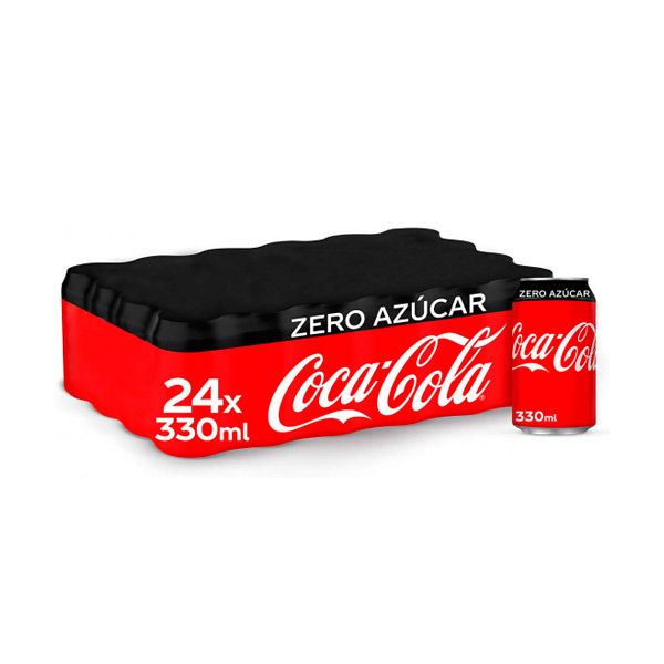 Coca Cola Zero 330 ml (24 ud)