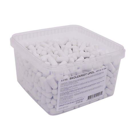 Tizas Regaliz 2,5k C/6 Saet