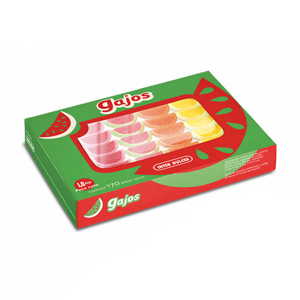 Gajos 1,8 kg Interdulces