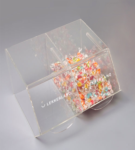 Lekky Caramelera Con Tapa 2 Huecos