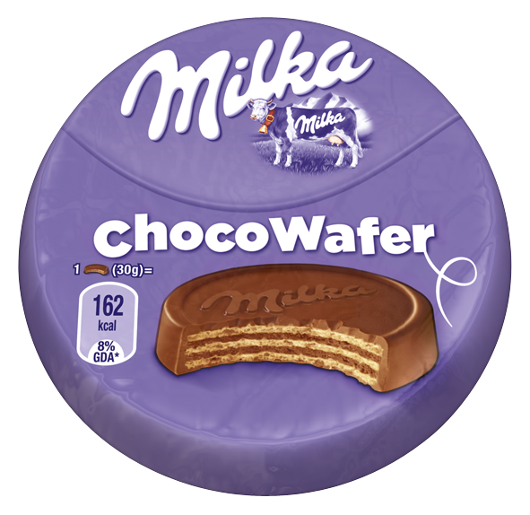 Milka Wafer Choco Leche 30grs