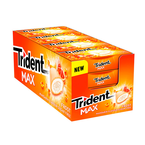 Trident Max Mandarina 16 ud