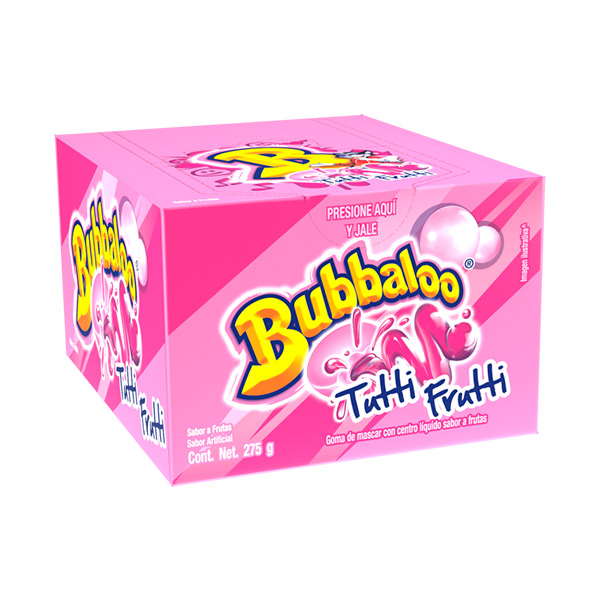 Bubbaloo tutti frutti fresa 60 ud