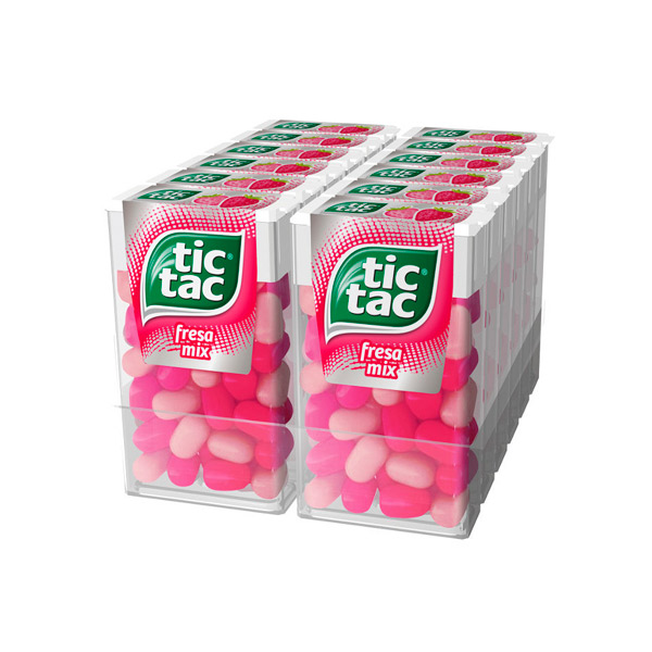 Tic Tac fresa mix 18 g (12 ud)