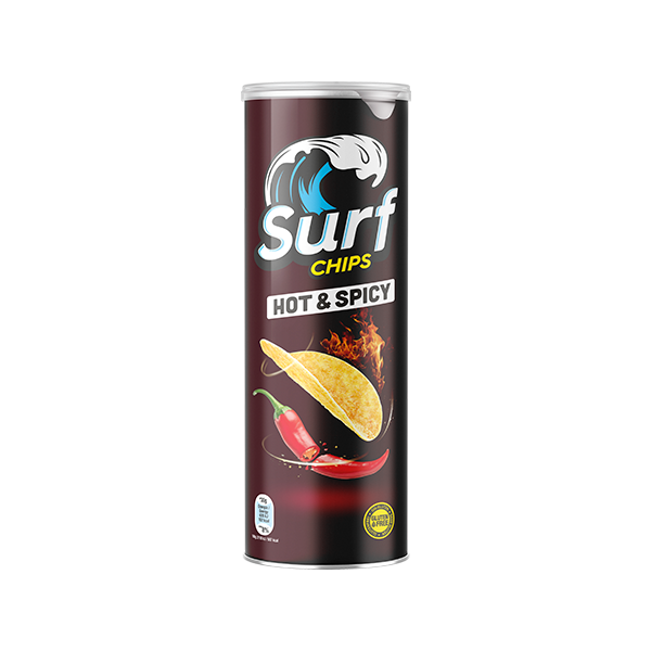 Surf Chips Hot & Spicy 160 g (14 ud) Fritoper