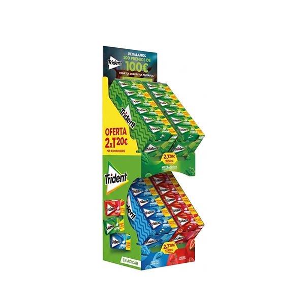 Pack Trident Ticketmaster 2 X 1.20€ 96 ud