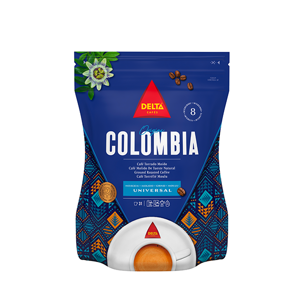 Café Delta Colombia Molido 220g (8 ud)