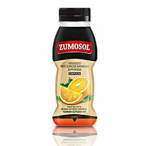 Zumosol Naranja Con Pulpa 200mlx16u