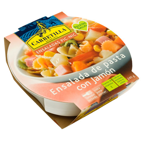 Ensalada De Jamon Con Pasta 200grsx8