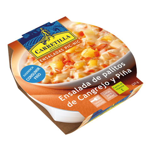 Ensalada Cangrejo Y Piña 200grsx8