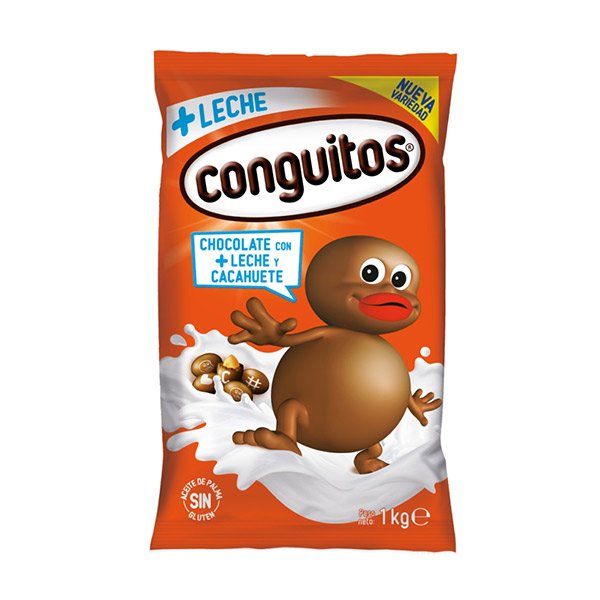 Conguitos leche bolsa 1 kg Lacasa