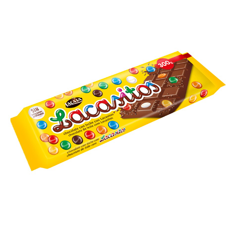 Tableton Chocolacasitos 12x300grs Lacasa