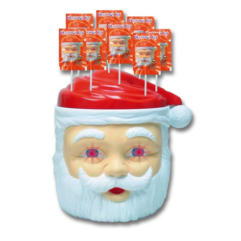 Piruleta Papa Noel Cabeza 200u