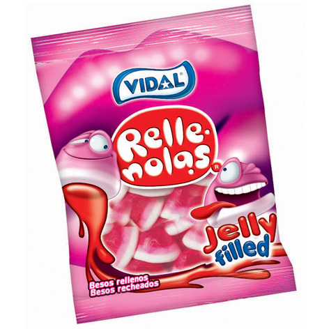 Besos Rellenos B-100grs Vidal