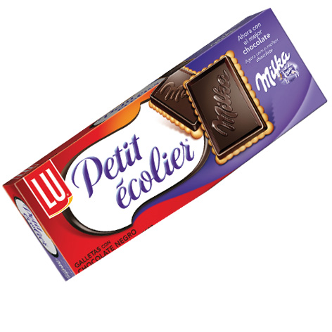 Petit Ecolier Choco Negro 150grx14u