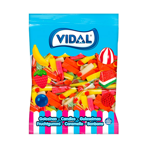 Dedos surtidos 250 ud Vidal