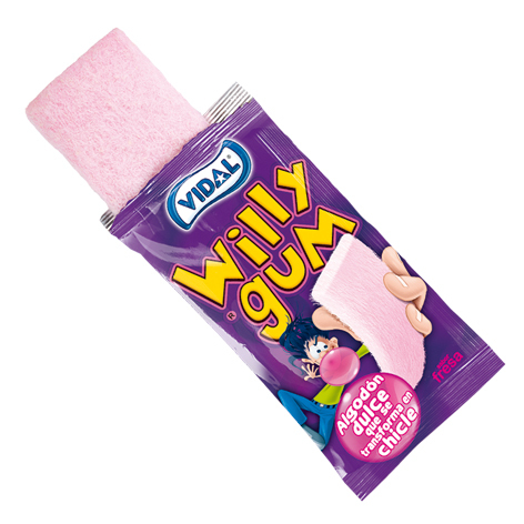 Chicle Willy Gum 20u Vidal