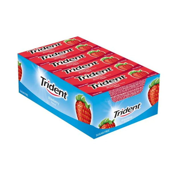 Trident Fruit Fresa Stick 24 ud