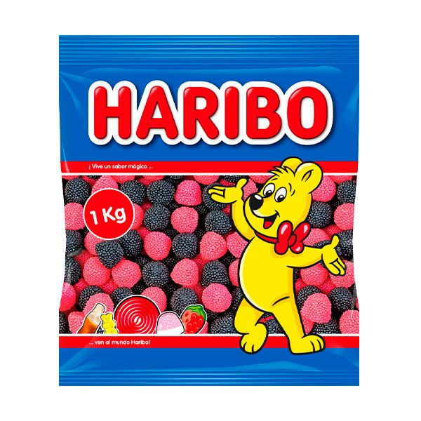 Moras y Frambuesas (Berries) 1 kg Haribo
