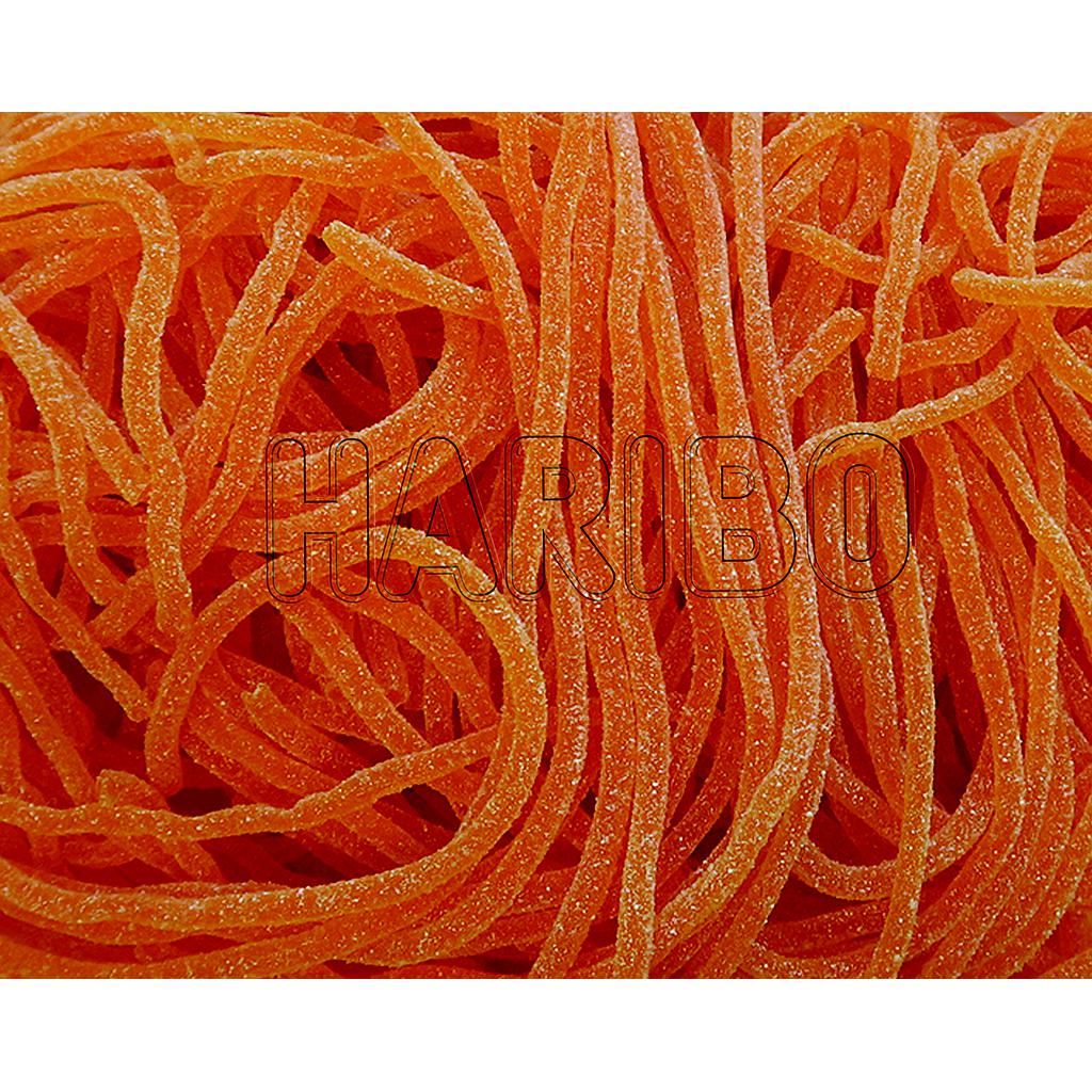 Spaguetti Naranja T-225uds Haribo