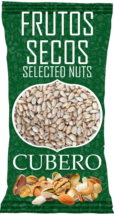 Pipa Girasol Frita Pelada 800gr -Cubero