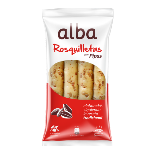 Rosquilletas Frutos Secos 85grsx12u Alba