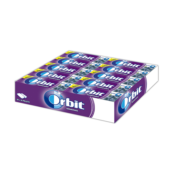 Orbit gragea arandanos 10 g (30 ud)