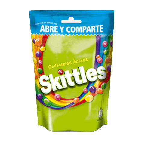 Skittles Crazy Sour Pouch 174gx14u