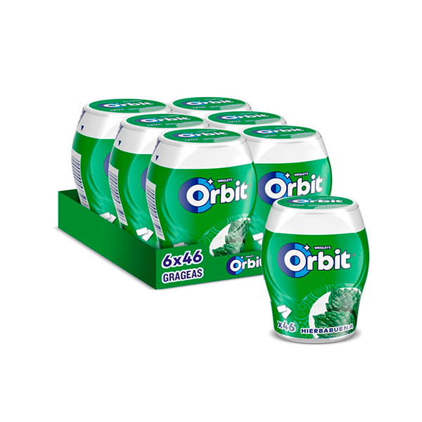 Orbit bote hierbabuena 46 grageas 6 ud