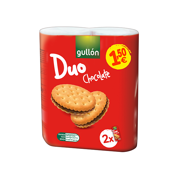 Galletas Duo Chocolate 390 g (12 ud) Gullon