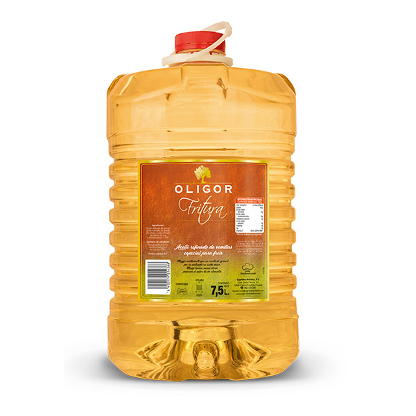 Oligor Aceite Para Freir 7, 5 L Pehd