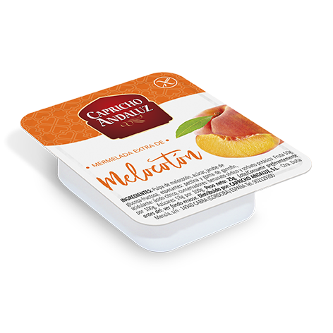 Capricho Mermelada Extra Melocoton 48 Und X 25g