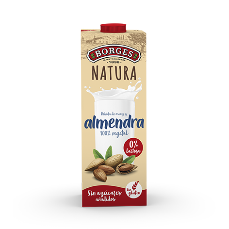 Borges Almendra Natura Bebida 1lx6bk