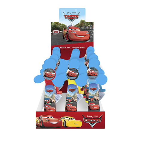 Ventilador Manual Cars  6 X 12