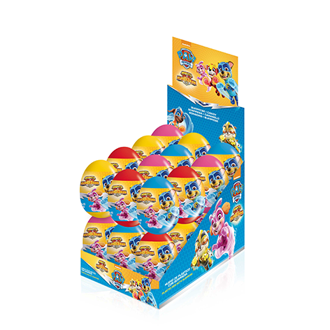 Huevo Plastico  Paw Patrol   6 X 24