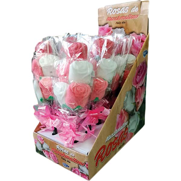 Rosas de marshmallow 60 g
